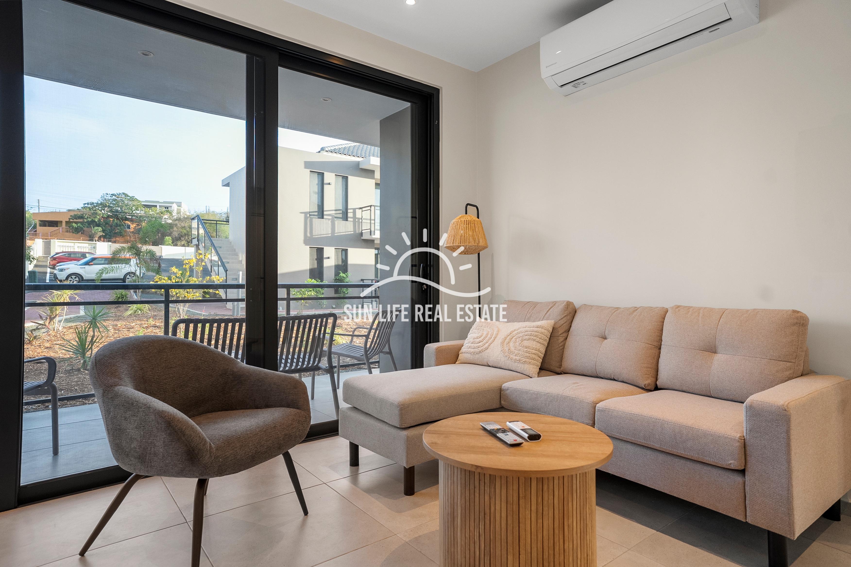 Luxury 2-Bedroom Apartments For Rent in Seru Loraweg