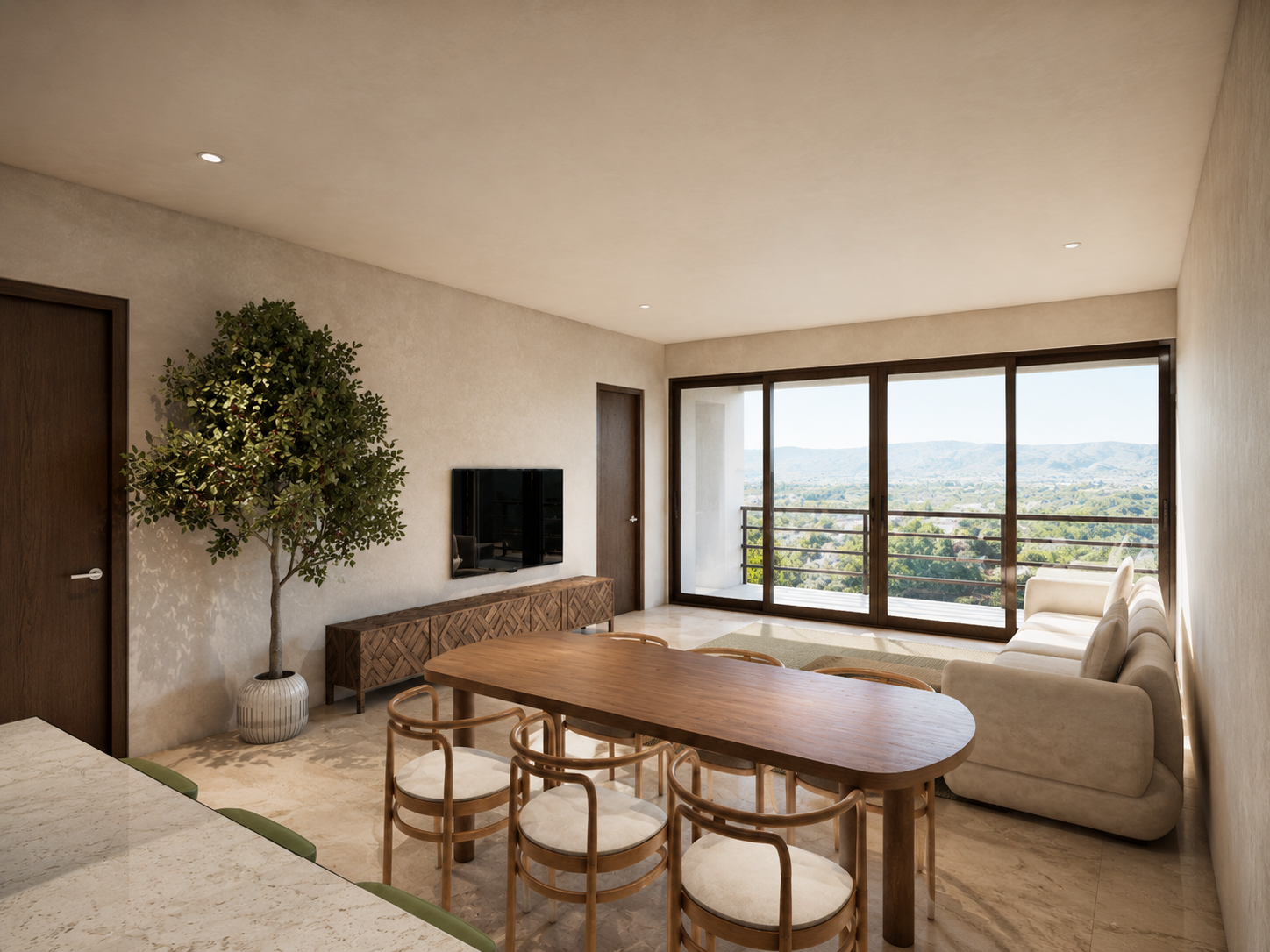 Sea-View Apartments in a Modern Residential Development in Piscadera