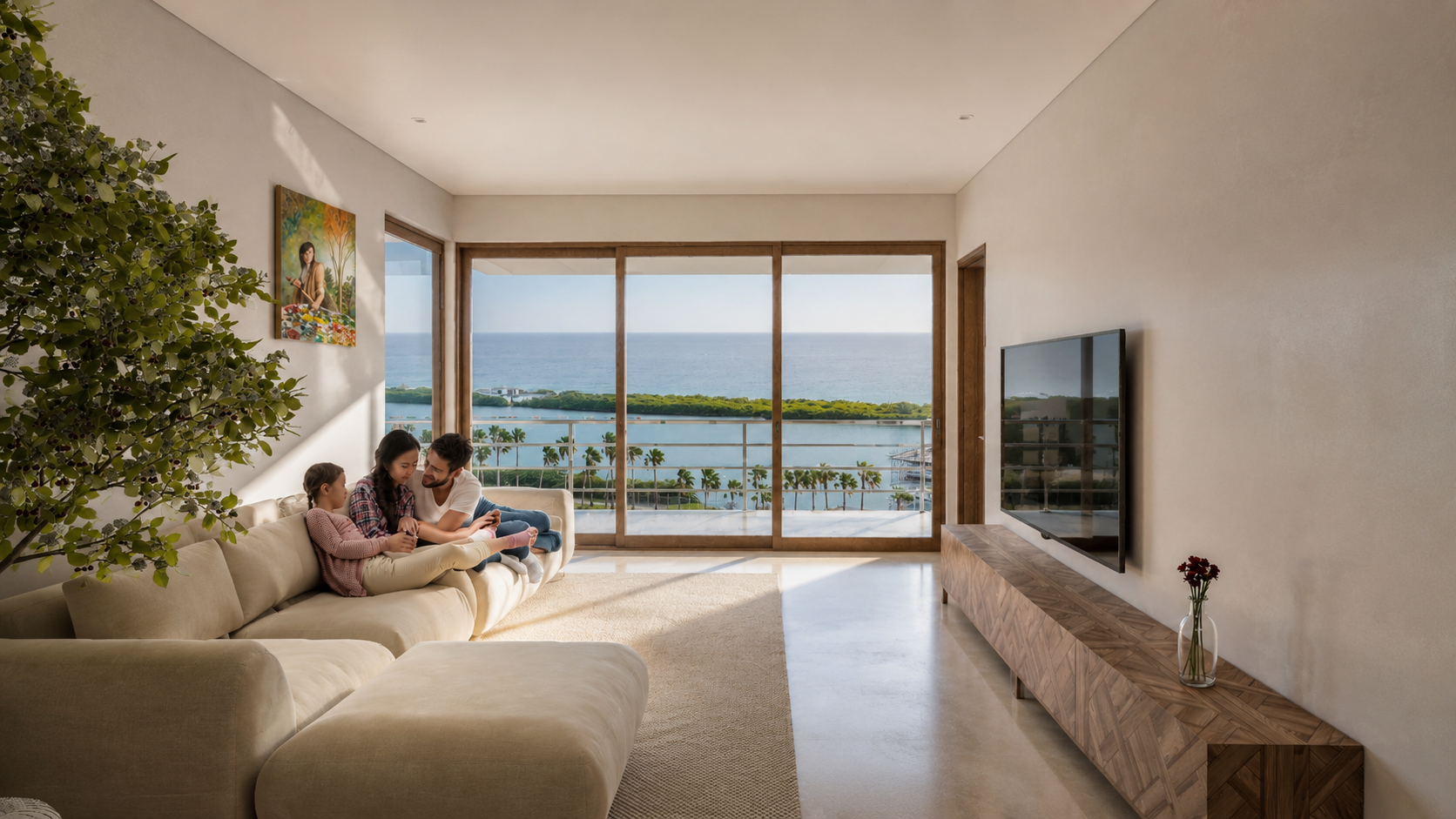 Sea-View Apartments in a Modern Residential Development in Piscadera