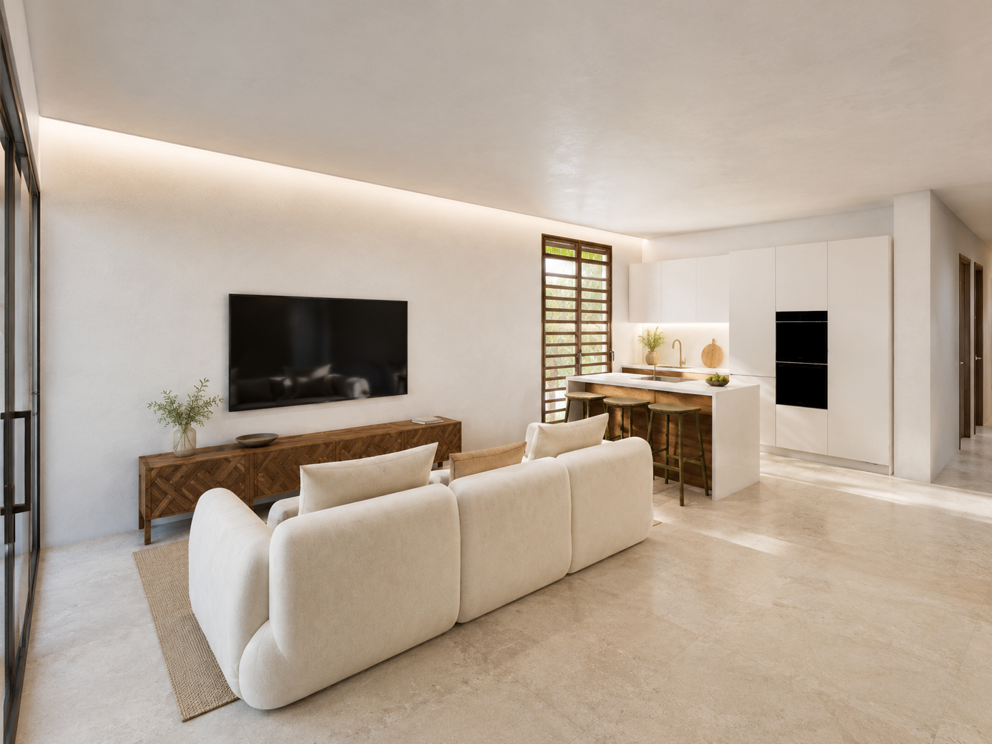 Sea-View Apartments in a Modern Residential Development in Piscadera