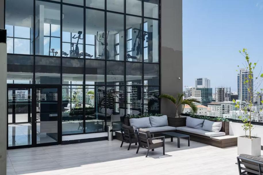 Luxury 1-Bedroom Apartment for Sale in Piantini – Fully Furnished with Proven Airbnb Income-12