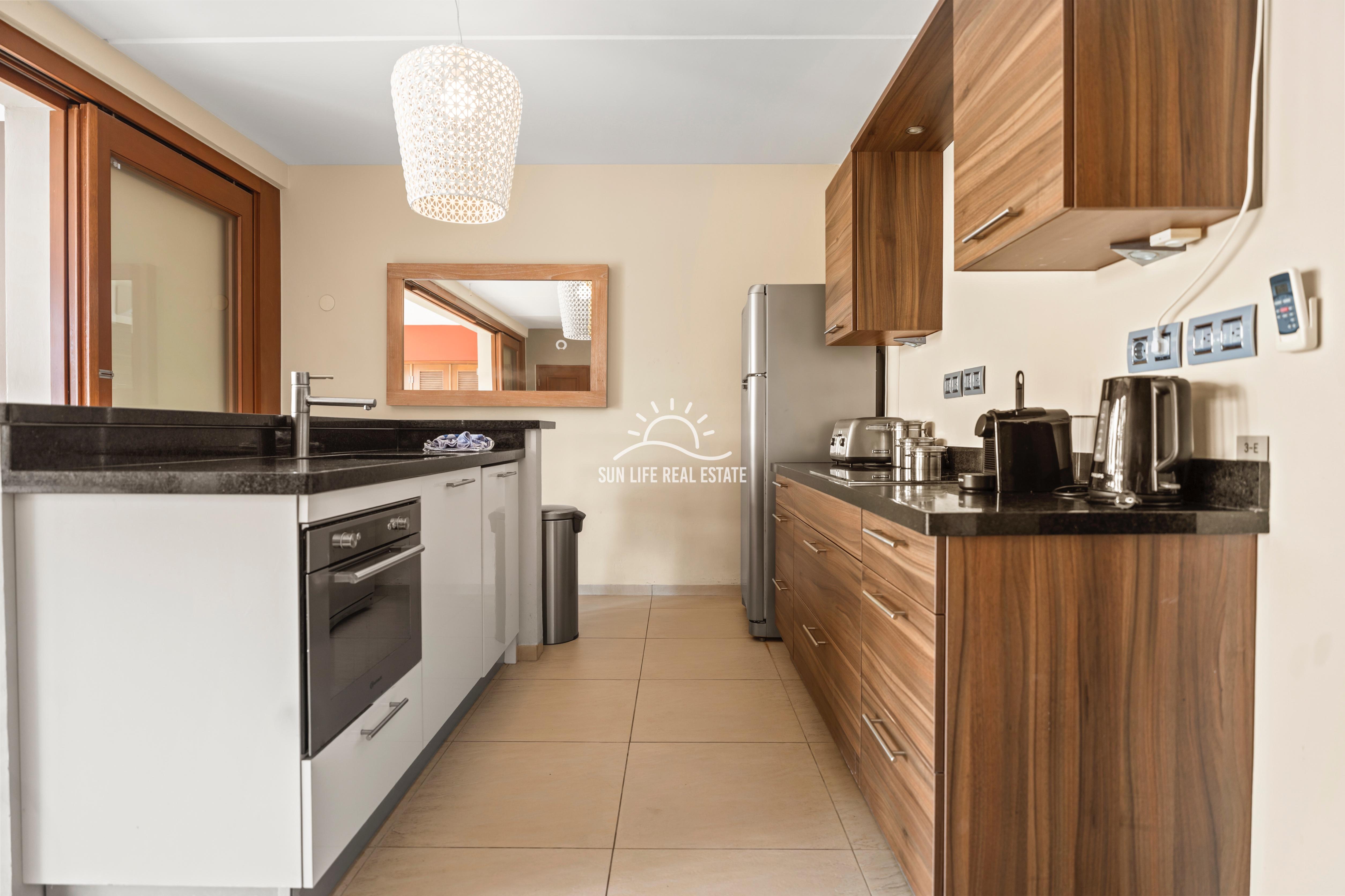 Waterfront Apartment with Private Beach  for Sale on Spanish Water Resort