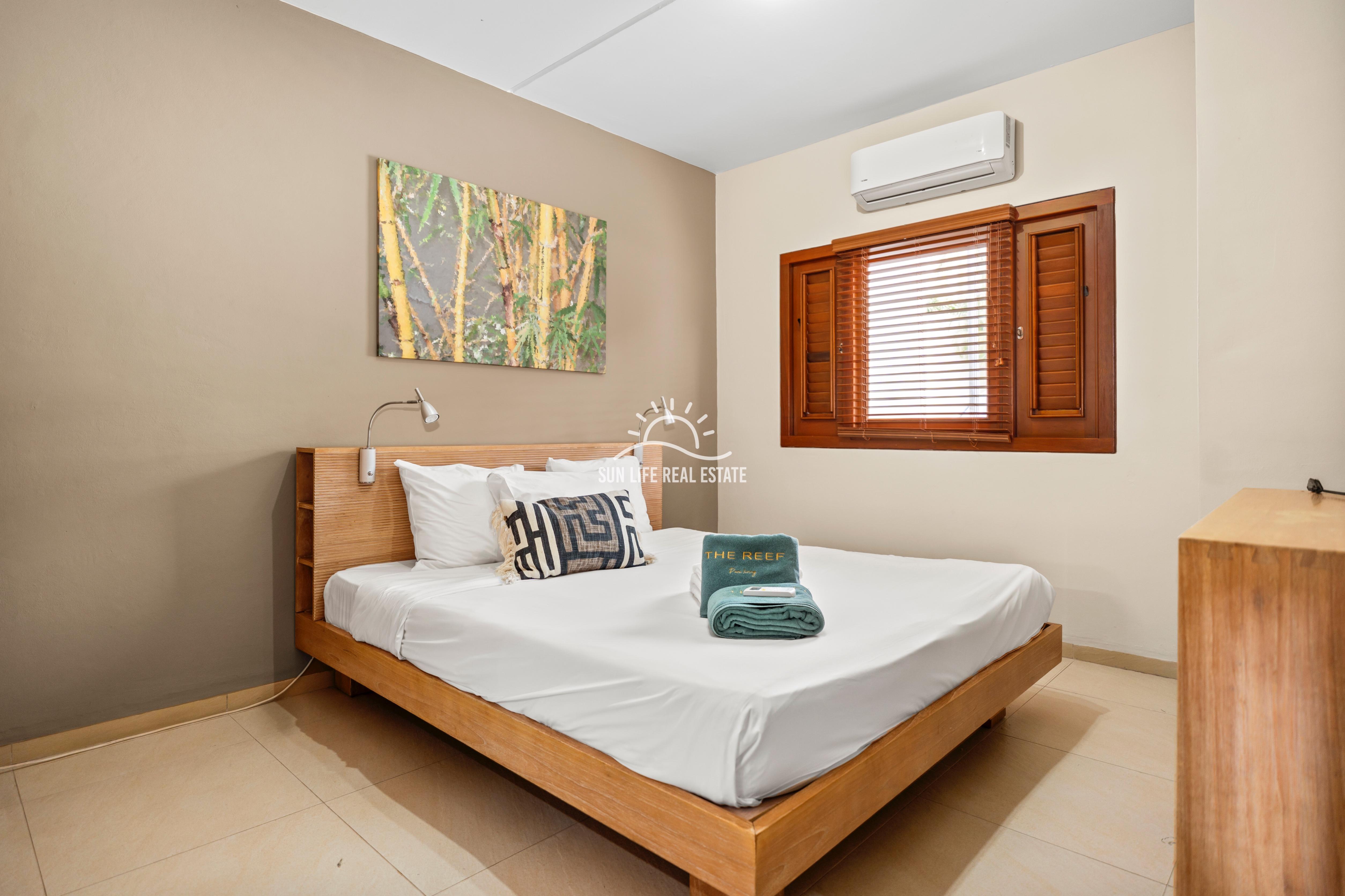 Waterfront Apartment with Private Beach  for Sale on Spanish Water Resort