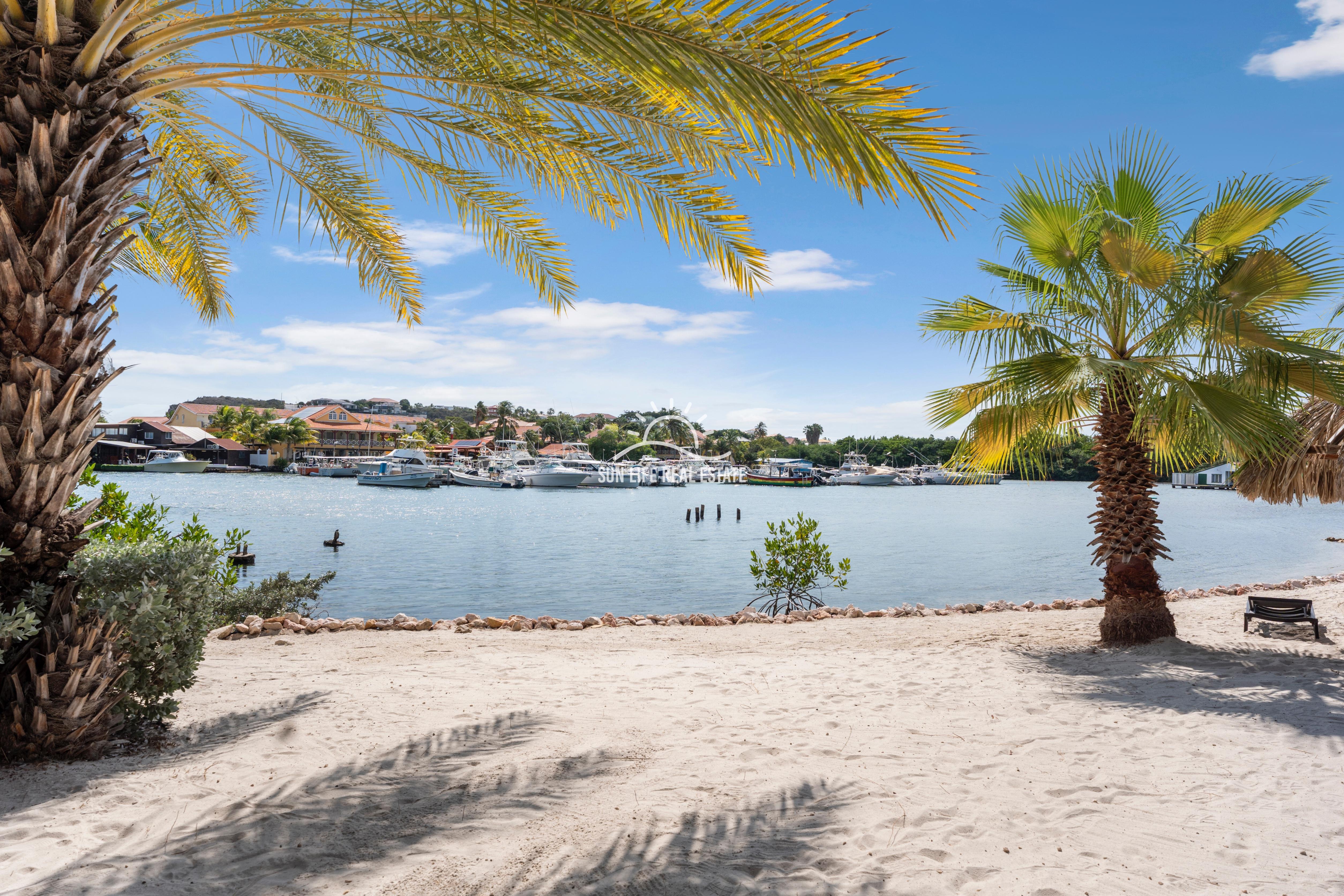 Waterfront Apartment with Private Beach  for Sale on Spanish Water Resort