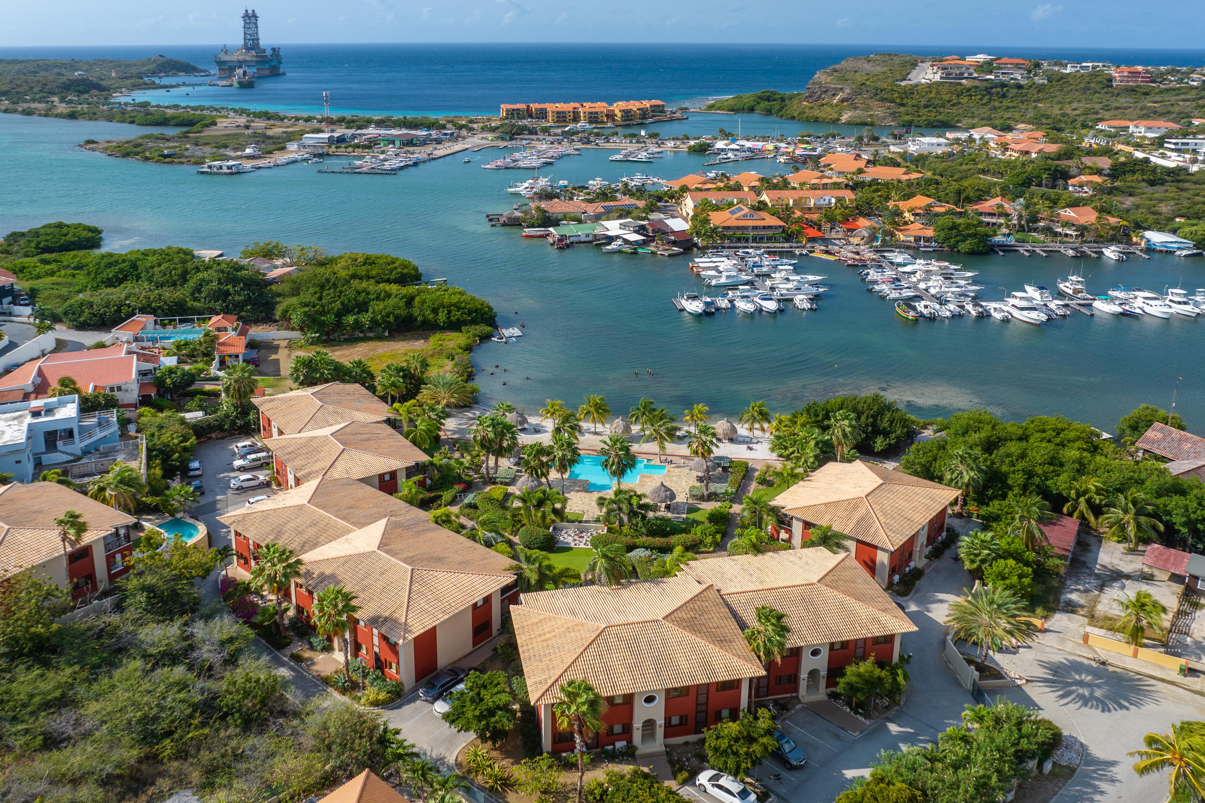 Waterfront Apartment with Private Beach  for Sale on Spanish Water Resort