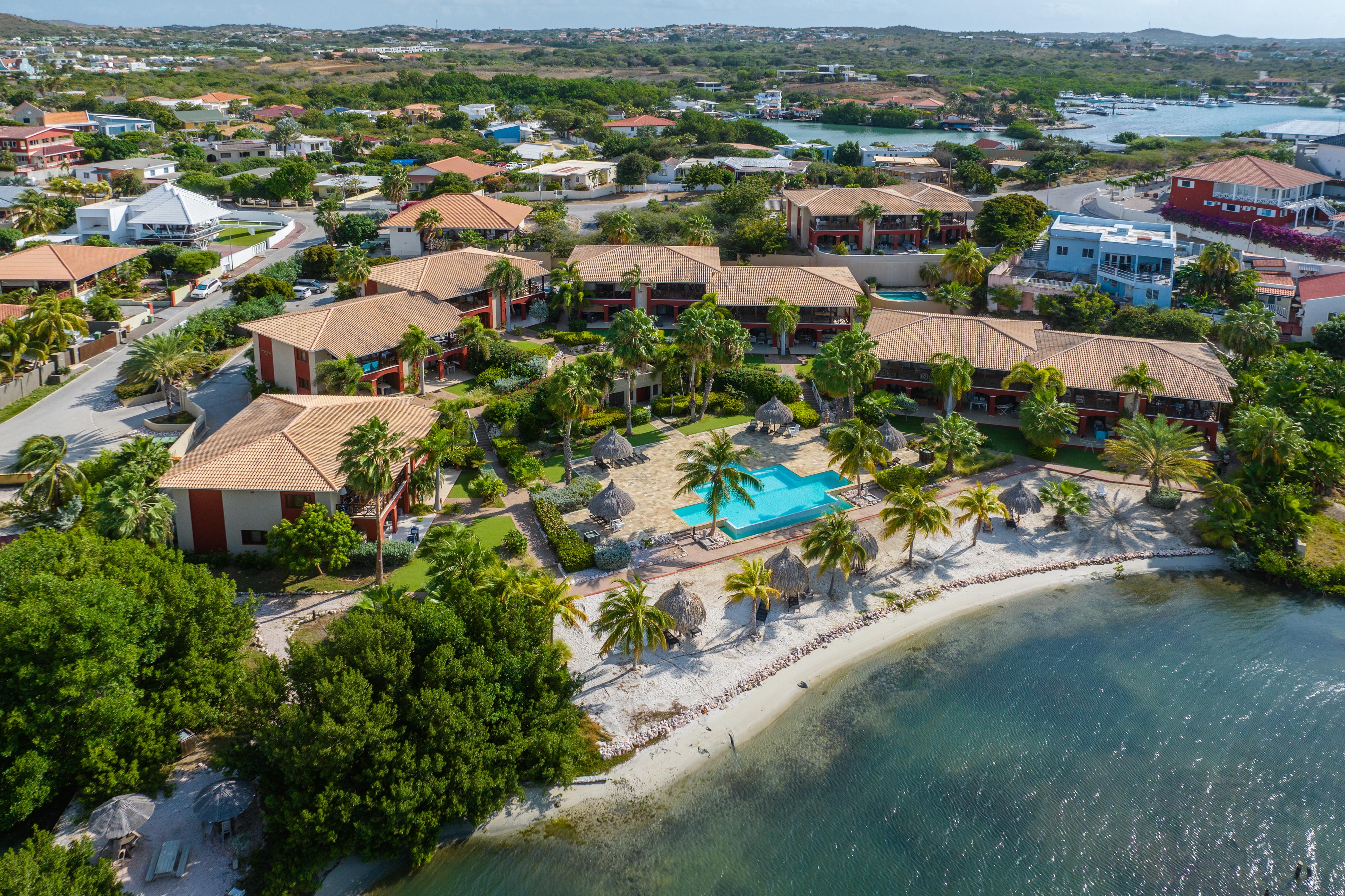 Waterfront Apartment with Private Beach  for Sale on Spanish Water Resort